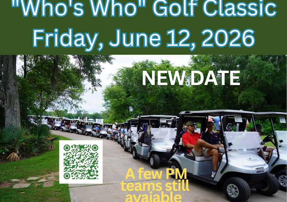 Register Now for the Junior Achievement of Brazoria County Who’s Who Golf Classic – June 12, 2026 – Lake Jackson, TX
