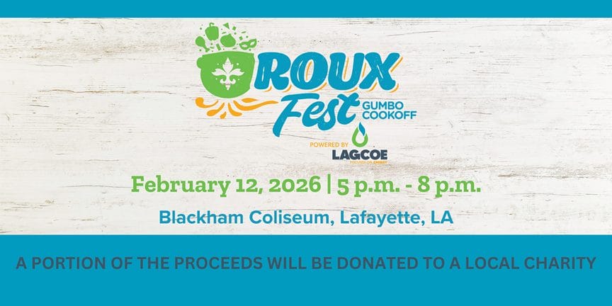 Join Us for the LAGCOE Roux Fest Gumbo Cook-Off – February 12, 2026 – Lafayette, LA