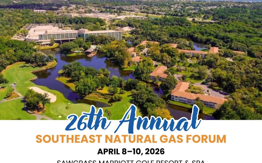Register Now for the LDC Gas Forum Southeast Natural Gas Forum 2026 – April 8 – April 10, 2026 – Ponte Vedra Beach, FL