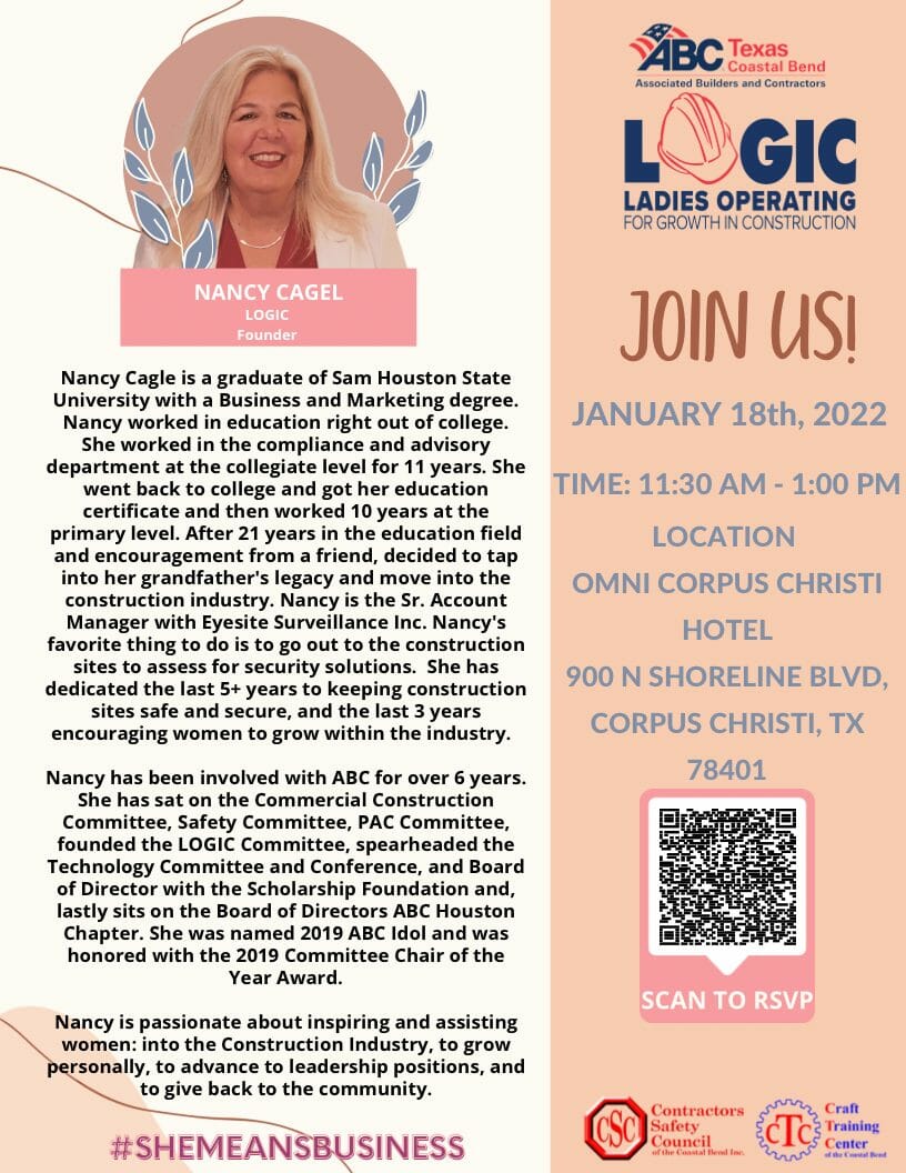Ladies Operating for Growth in Construction ABC Corpus Christi Downstream Events