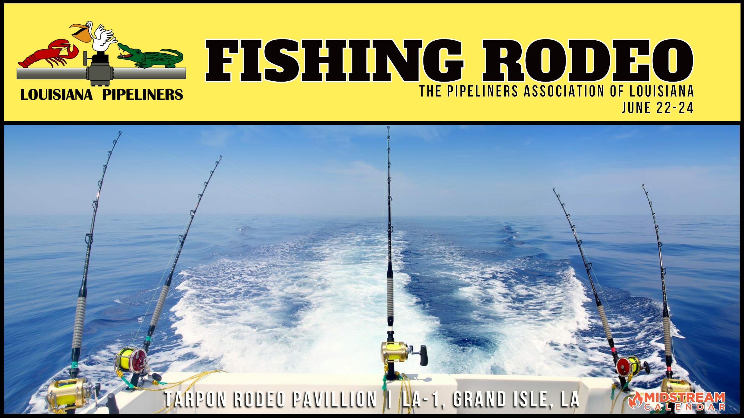 Register Now for the 2023 Louisiana Pipeliners 10th Annual Fishing