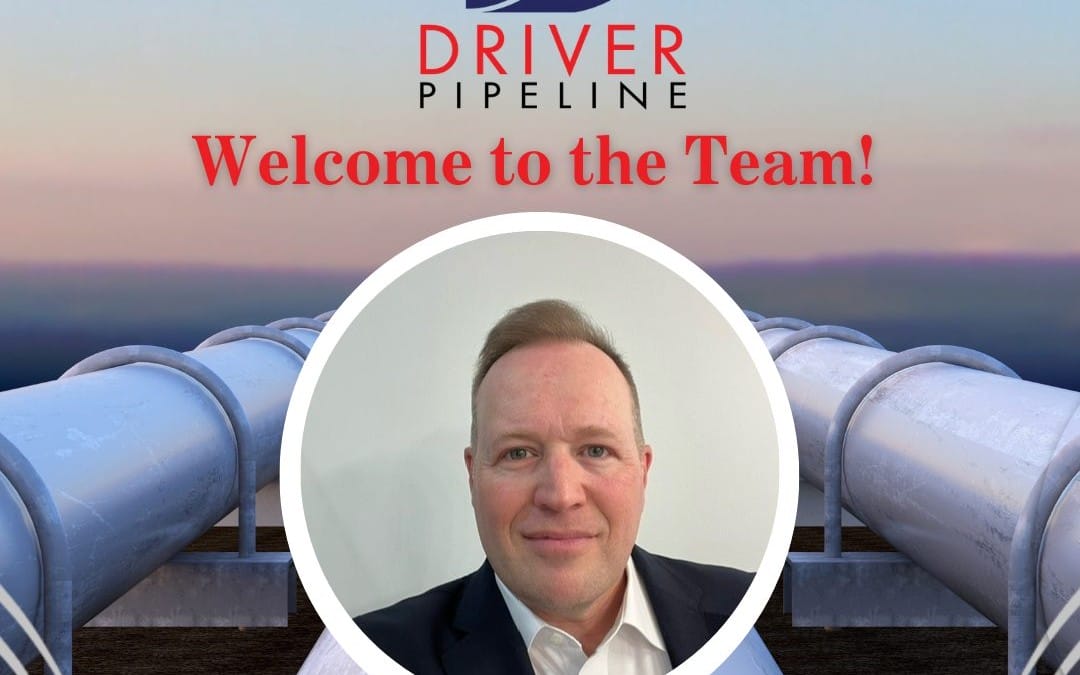 Midstream News: Driver Pipeline Company would like to welcome Mark Smith to our team.