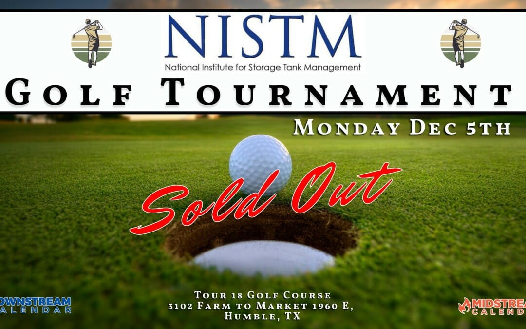 2022 NISTM Golf Tournament National Institute for Storage Tank Management