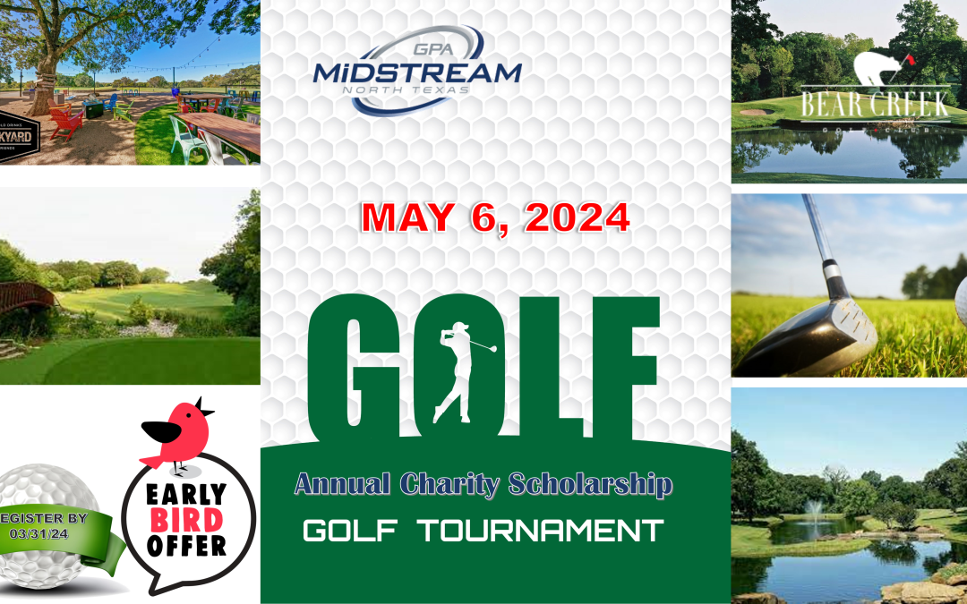 Register Now for the North Texas GPA Midstream (NTGPA) 2024 Golf Tournament May 6, 2024 – DFW
