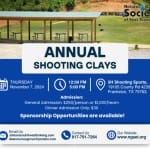 NGSET's Annual Sporting Clays event, November 7, 2024