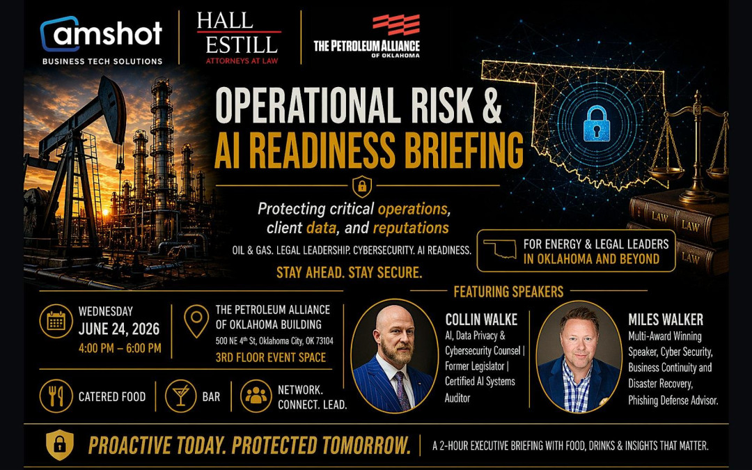 Register Now for the Operational Risk & AI Readiness Briefing 2026 – June 24, 2026 – OKC