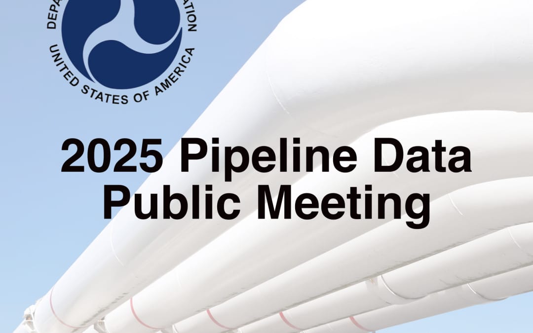 PHMSA 2025 Pipeline Data Public Meeting Sept 18 – Sept 19, 2025 – Houston