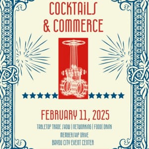 Register Now for the PVF Roundtable Cocktails & Commerce February 11 - Houston, Tx