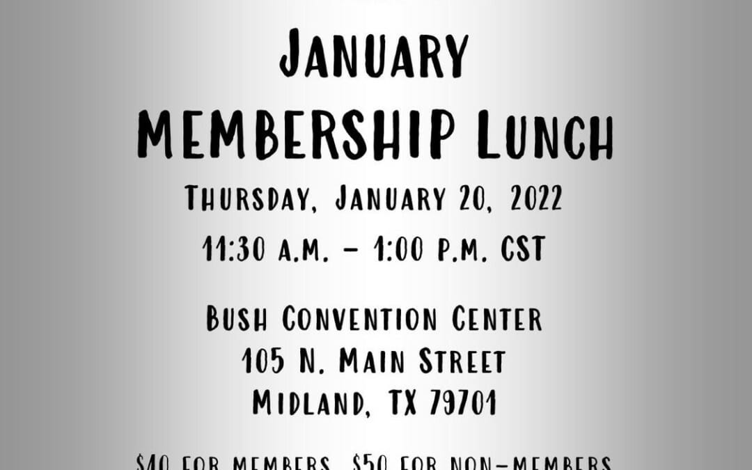 Register Now for Permian Basin Association of Pipeliners January Membership Meeting – Midland 1/20