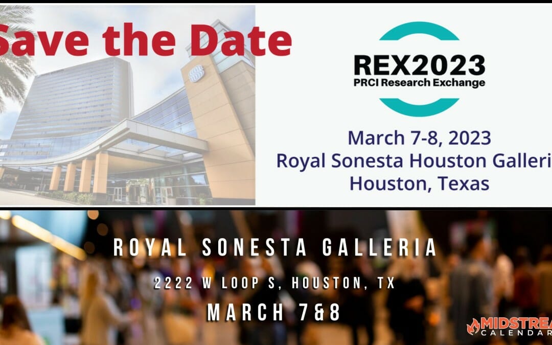 Pipeline Research Council International REX 2023 Research Exchange March 7,8 – Houston