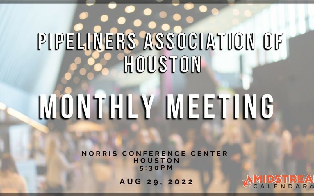 Register Now for the Houston Pipeliners Monthly Meeting 8/29 -“Utilizing Aerial LIDAR to support Geohazard Analysis”