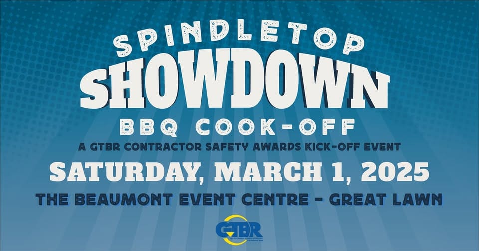 Register Now for the 3rd Annual Spindletop Showdown BBQ Cook-Off! - March 1, 2025 - Beaumont, Tx