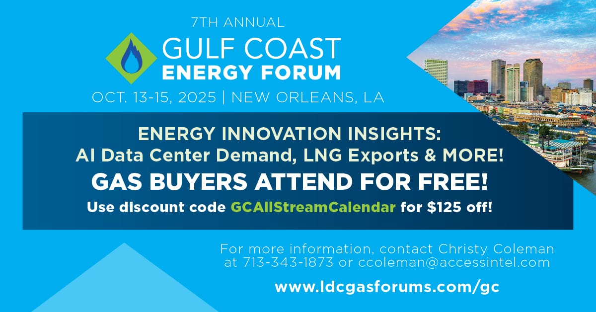 Register Now for the LDC Gas Forum Gulf Coast Forum - October 13 - 15 - New Orleans, LA