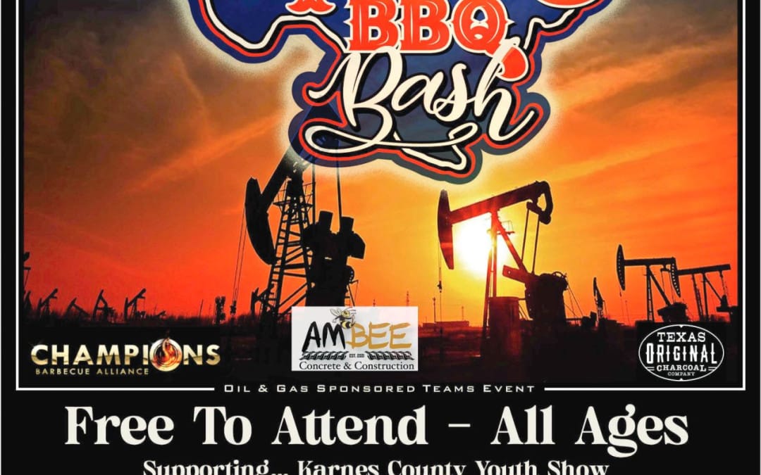 Register now for the 4th Annual South Texas BBQ Bash Champions Barbecue Alliance – April 26 – Karnes City, Tx