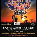 Register now for the 4th Annual South Texas BBQ Bash Champions Barbecue Alliance - April 26 - Kerens, Tx