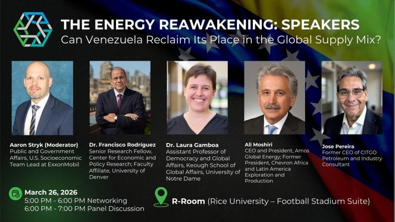 Register Now for the Rice Forum The Energy Reawakening – March 27, 2026 – Houston, TX
