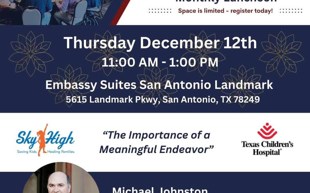 Register Now for the San Antonio Pipeliners Monthly Meeting Dec 12, 2024 – Featuring Michael Johnston of Howard Energy Partners