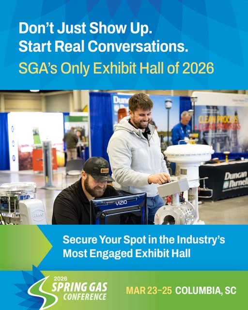 Register Now for the SGA Natural Gas Association 2026 Spring Gas Conference – March 23 – March 25, 2026 – Columbia, SC