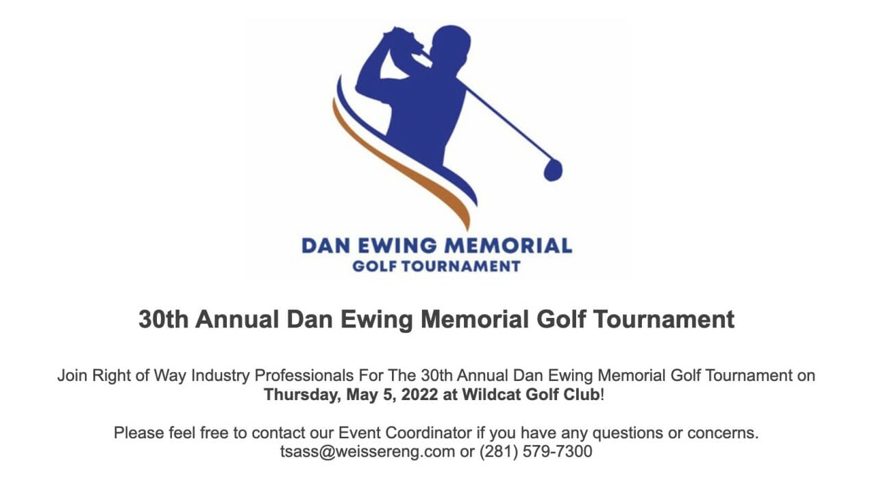 30th Annual Dan Ewing Memorial Golf Tournament May 5 Houston