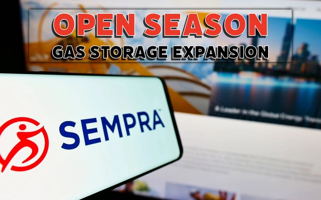 Sempra Infrastructure Announces non-binding open season for Natural Gas Storage Expansion in Southwest Louisiana