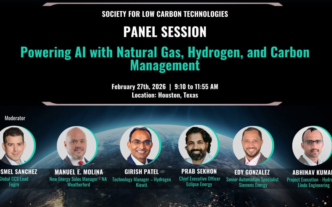 Register Now for the Society for Low Carbon Technologies 2026 Panel Session – February 27, 2026 – Houston, TX