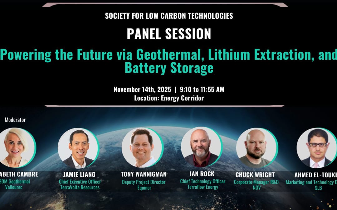 Register Now for the Society for Low Carbon Technologies Panel Session – November 14, 2025 – Houston, TX