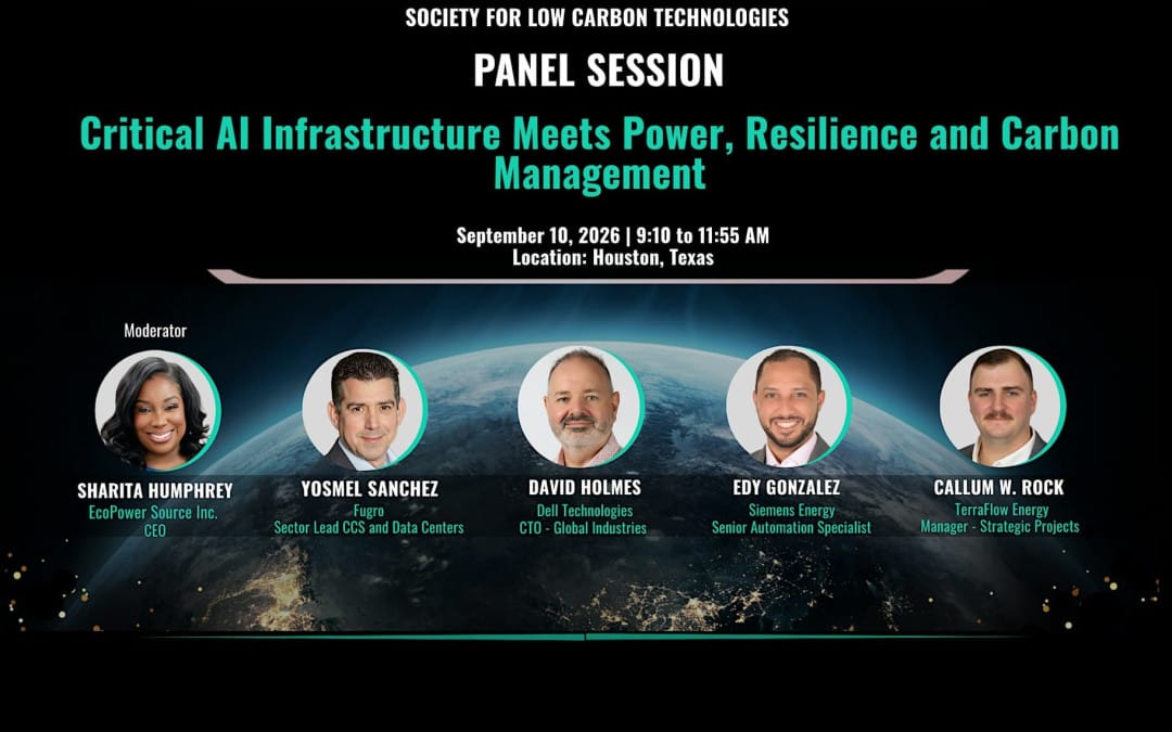 Register Now for the Society for Low Carbon Technologies Panel Session – Sept 10, 2026 – Houston, TX