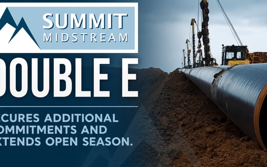 Summit Midstream Secures Additional Double E Commitments and Extends Open Season Amid Strong Shipper Demand