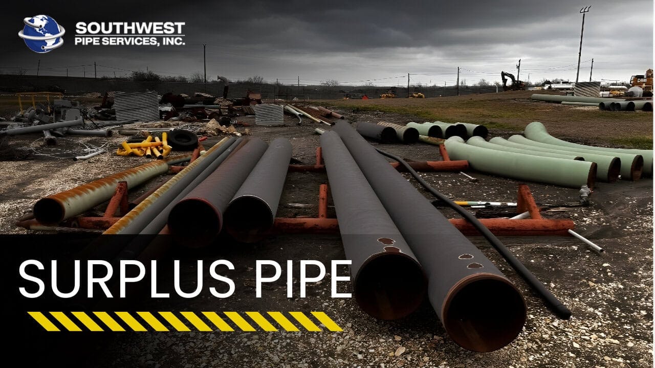 Southwest Has two Pipe Yards for surplus