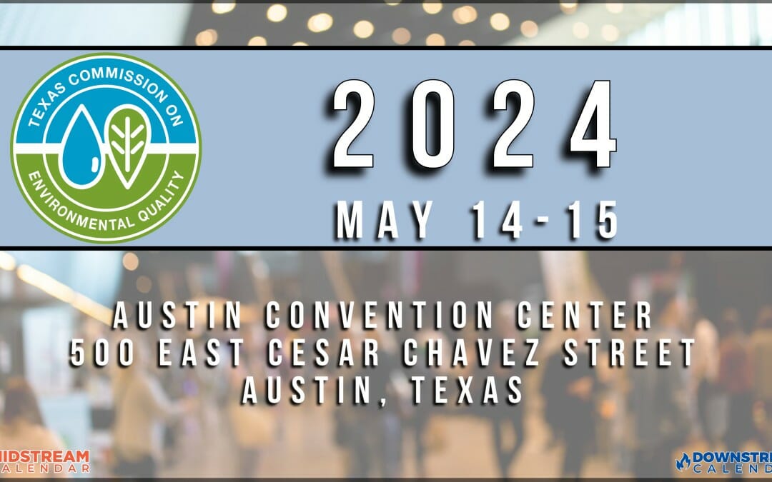 Save-The-Date-2024 TCEQ (Texas Commission on Environmental Quality) Trade Fair and Conference May 14-15 – Austin