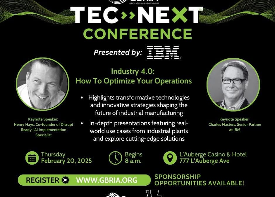 Register Now for TEC Next Conference Feb 20, 2025 – Baton Rouge