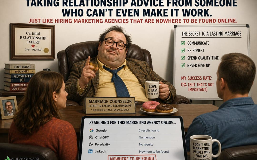 When Most Oil & Gas Marketing Agencies Don’t Rank in Google or ChatGPT – Why trust them? Use Allstream Energy Partners
