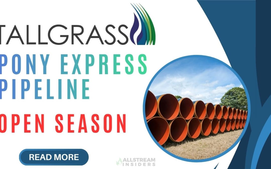 Tallgrass Announces Open Season for the Pony Express Pipeline