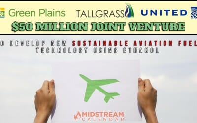 $50 Million Joint Venture – Tallgrass, United and Green Plains will invest up to a combined – Blue Blade Energy – Sustainable Aviation Fuel
