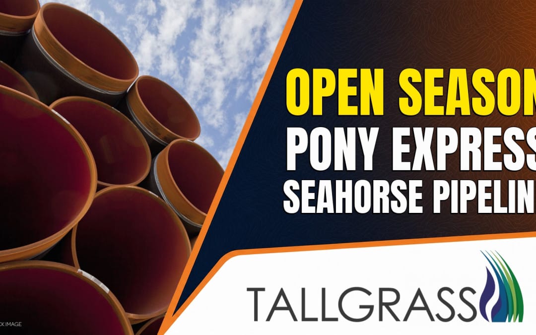 Tallgrass and Bridger Launch 30-Day Pony Express and Seahorse Open Seasons From Guernsey Hub