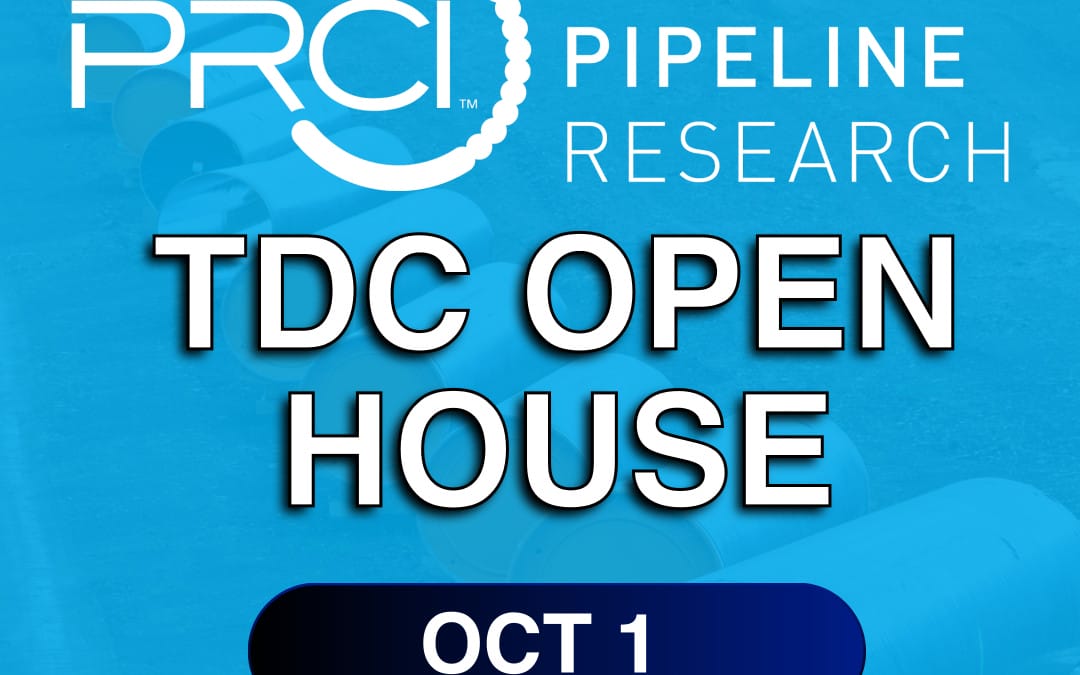 PRCI Technology Development Center (TDC) Open House October 1 by PRCI – The Pipeline Research Council