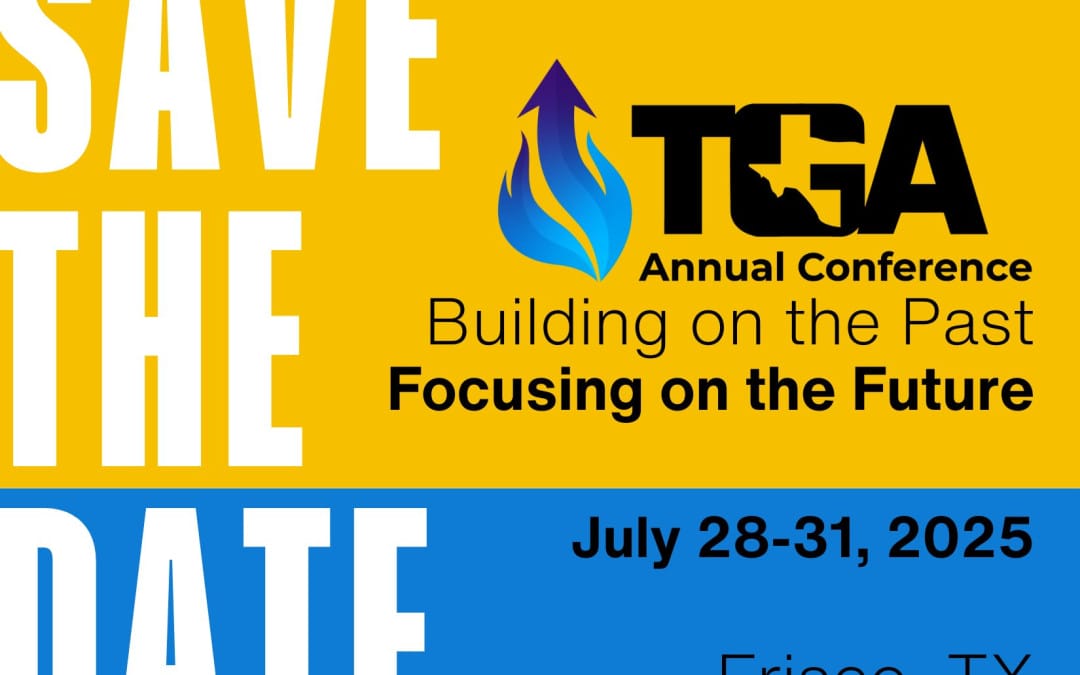 Register now for the Texas Gas Association Annual O&M Conference July 28-July31, 2025 – Frisco