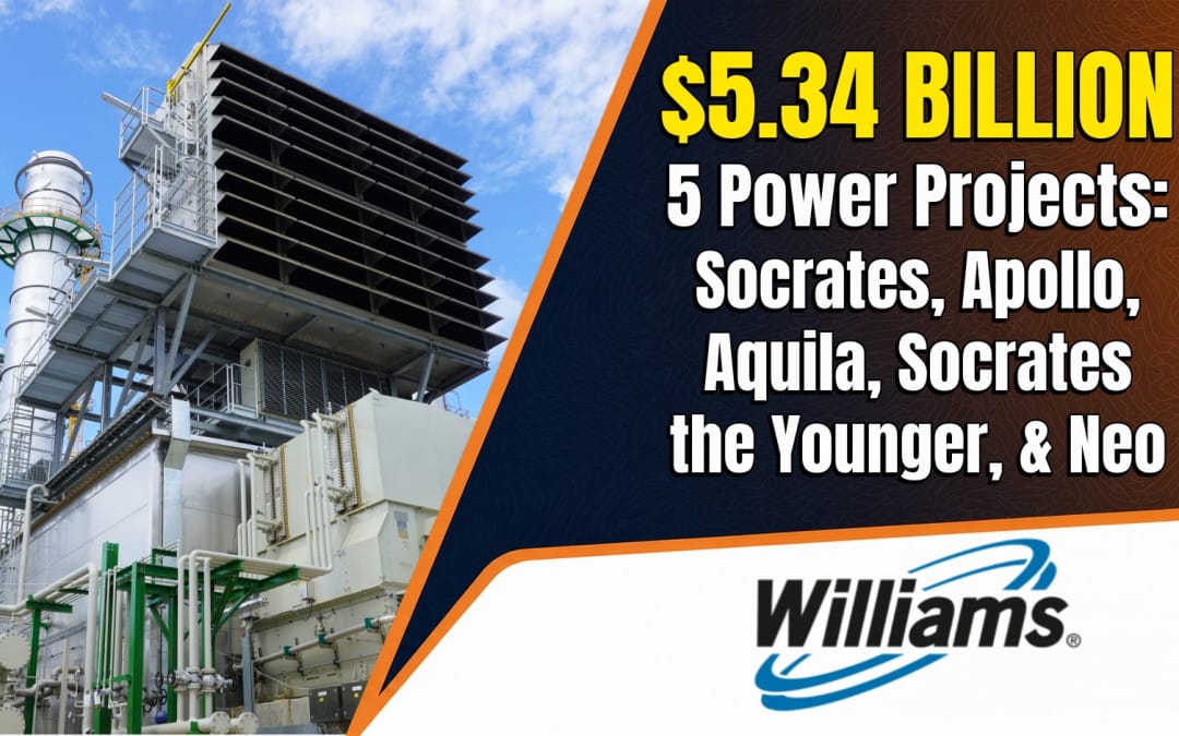 Williams Announces $5.34 Billion Investment in Power Innovation Joint Venture from Blackstone
