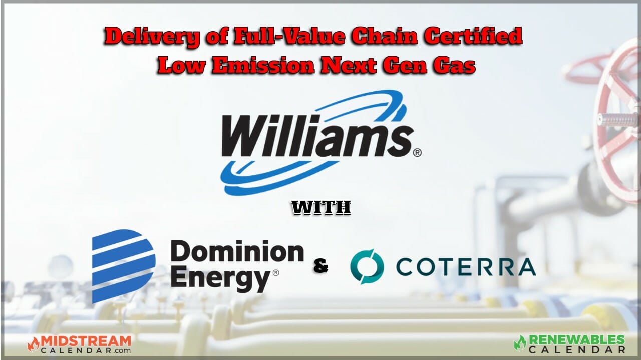 Williams Executes Agreements with Coterra and Dominion Energy for