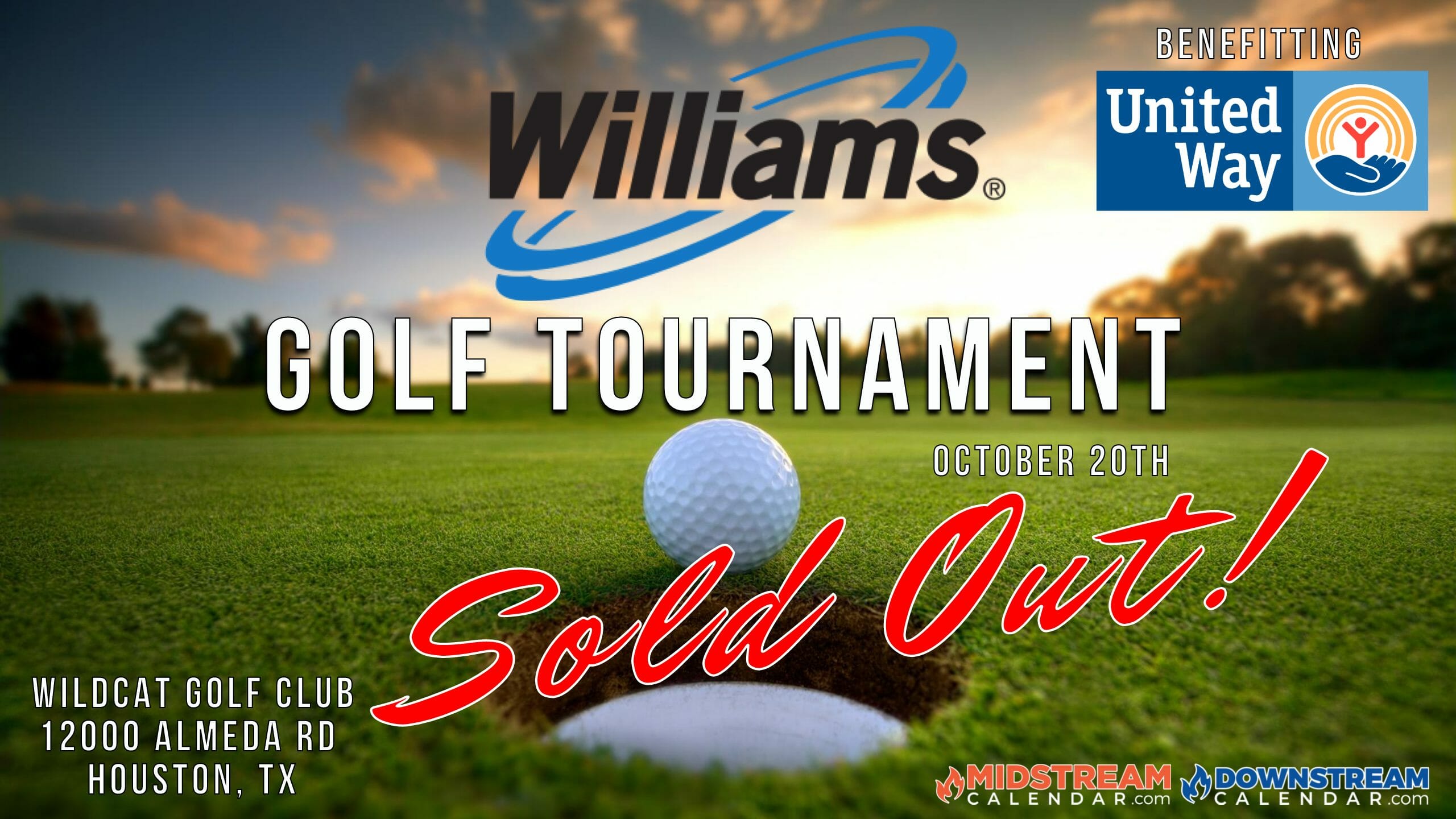 **SOLD OUT** 2022 Williams United Way of Greater Houston Golf