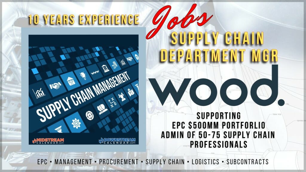 Supply Chain Department Manager 10 Yrs Experience Wood Houston