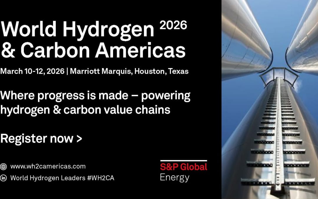 Register Now for World Hydrogen & Carbon Americas March 10-12, 2026 – Houston, TX