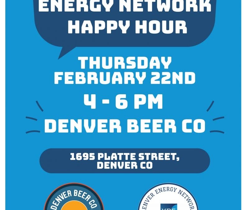 Register Now for the Young Professionals in Energy Happy Hour February 22, 2024 – Denver