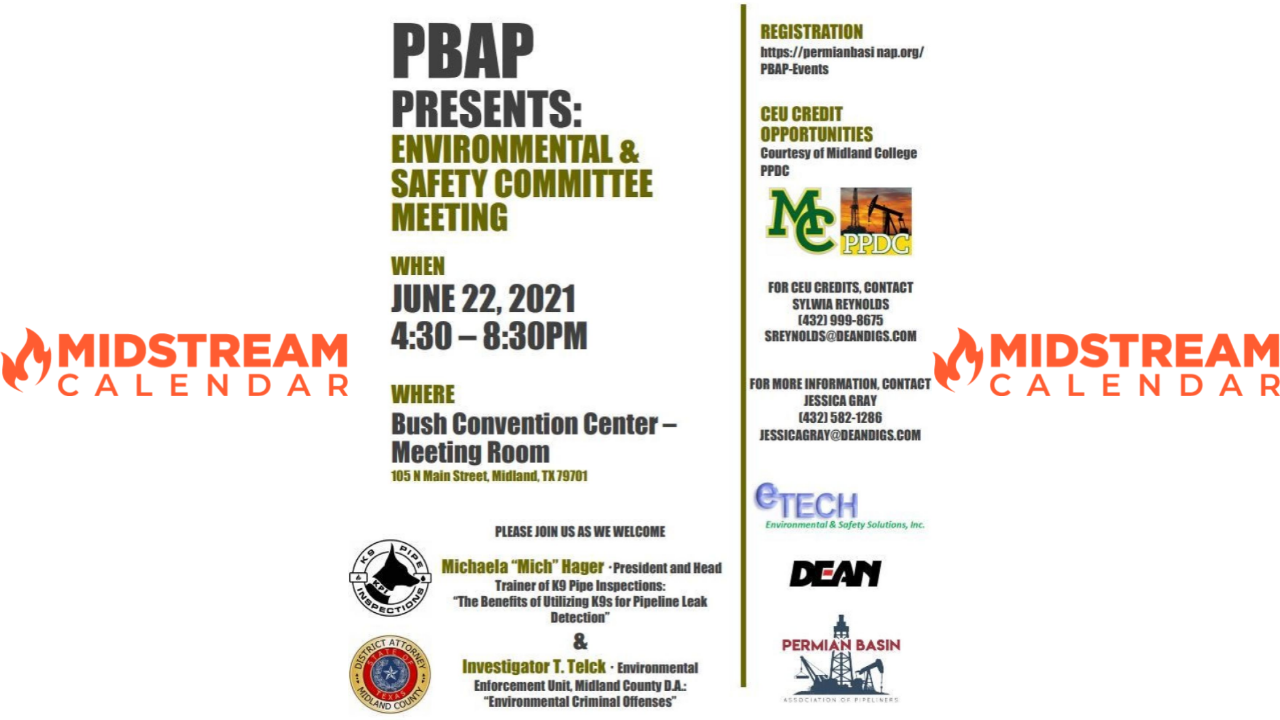 Permian Basin Pipeliners Monthly Meeting