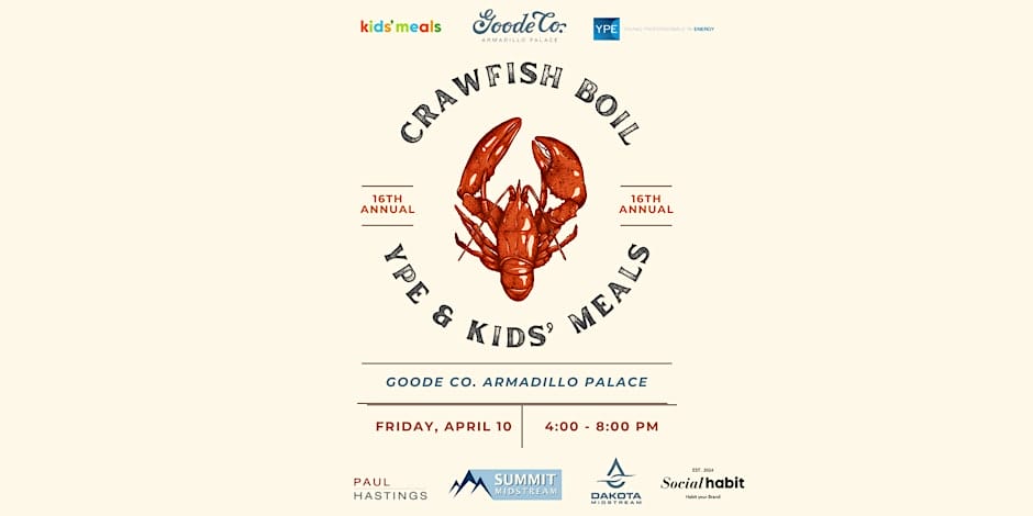 Register Now for the Young Professionals in Energy YPE Houston & Kids’ Meals Crawfish Boil & Concert – April 10, 2026 – Houston, TX